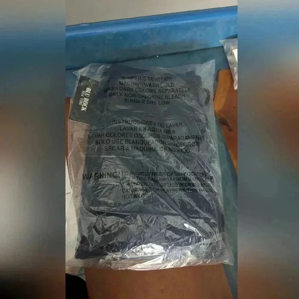 Blu Rock New York Men's Heavyweight Fleece Lined Joggers/Sweats Medium (NWT) - Picture 5 of 11